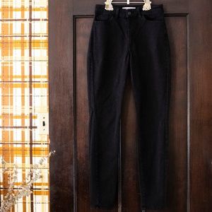 American Apparel High-Waist Skinny Jeans in Black